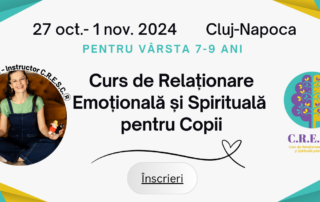 Curs de Relationare Emotionala si Spirituala pentru Copii